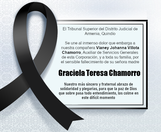 Condolencias por Fallecimiento Dr Jose Manuel Grisales Osorio