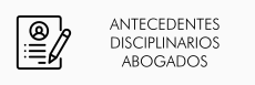 Antecedentes Disciplinarios Abogados